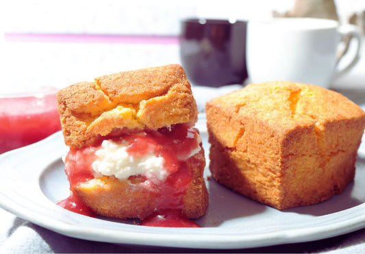 新登場！ヘルシーに楽しむグラスフェッドバタースコーン。